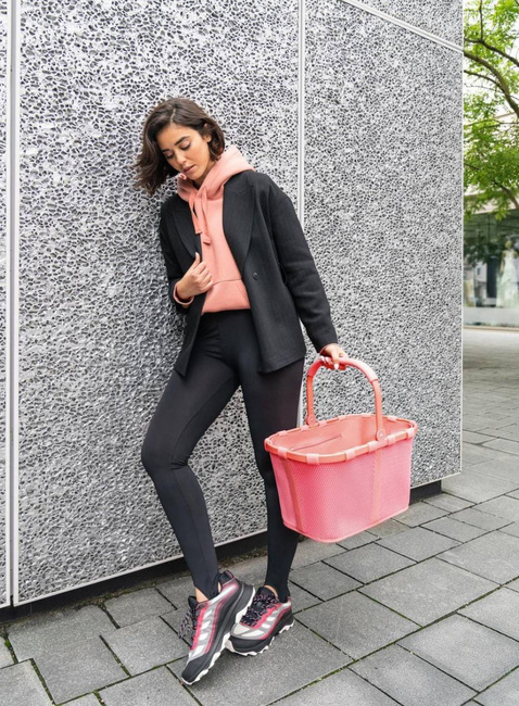 Koszyk na zakupy plażę Reisenthel Carrybag - mesh coral