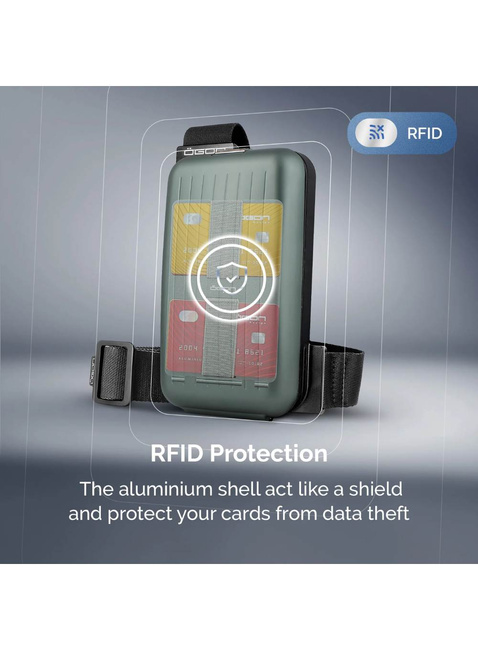 Etui torba na telefon RFID Ogon Design Phone Bag & Wallet - platinium