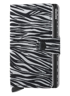 Portfel kieszonkowy Secrid Miniwallet Zebra - light grey