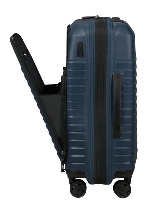 Walizka kabinowa z kieszenią na laptopa Samsonite Intuo EXP Easy Access - blue nights