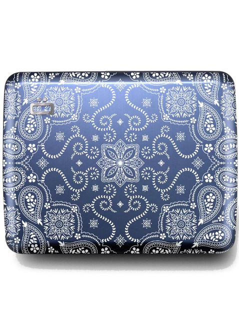 Portfel RFID na karty Ogon Design Smart Case V2 Large - bandana blue