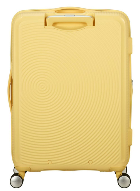 Walizka średnia American Tourister Soundbox EXP - pastel yellow
