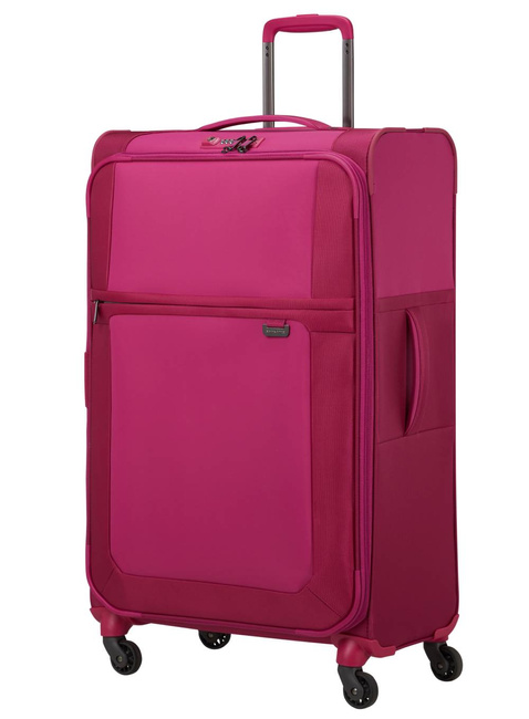 Walizka duża poszerzana Samsonite UpLite - fuchsia