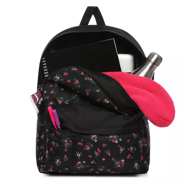 Plecak Vans Realm - beauty floral black + piórnik