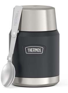 Termos obiadowy z łyżką Thermos Icon™ Food Jar 0,47 l - granite