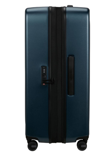 Walizka duża poszerzana Samsonite Fyrm EXP - steel blue