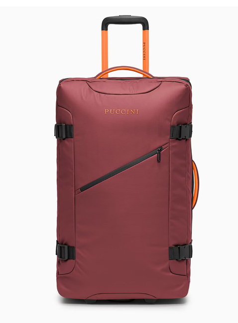 Walizka duża miękka Puccini Colorado - czerwony