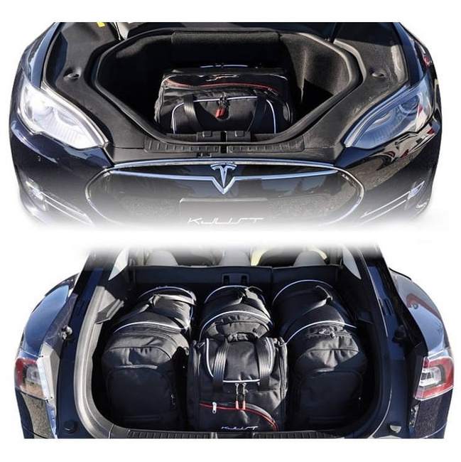 TESLA MODEL S 2014+ TORBY DO BAGAŻNIKA 6 SZT