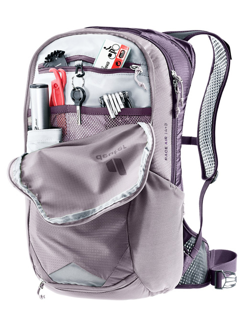 Plecak rowerowy Deuter Race Air 14+3 - lavender / purple