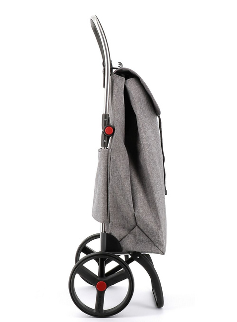 Wózek na zakupy 2 duże koła składany Rolser I-Max TWEED 2LRSG - grey