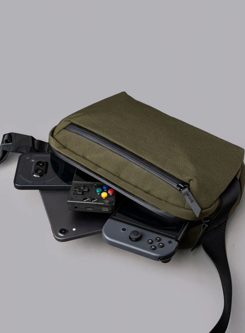 Torba na ramię crossbody Alpaka Go Sling Mini V2 Axoflux - army green