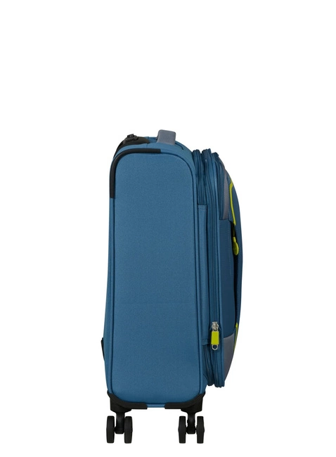 Walizka kabinowa American Tourister Pulsonic - coronet blue