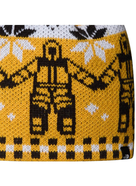 Czapka zimowa The North Face Cabin Ski Tuke - summit gold him suit jacquard