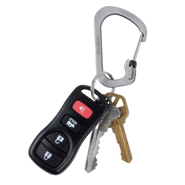 Zestaw karabinków SlideLock Carabiner Set #2, #3, #4 Nite Ize - stalowy