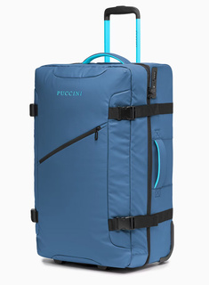Walizka duża miękka Puccini Colorado - niebieski