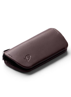 Skórzane etui na klucze Bellroy Key Cover (third edition) - deep plum