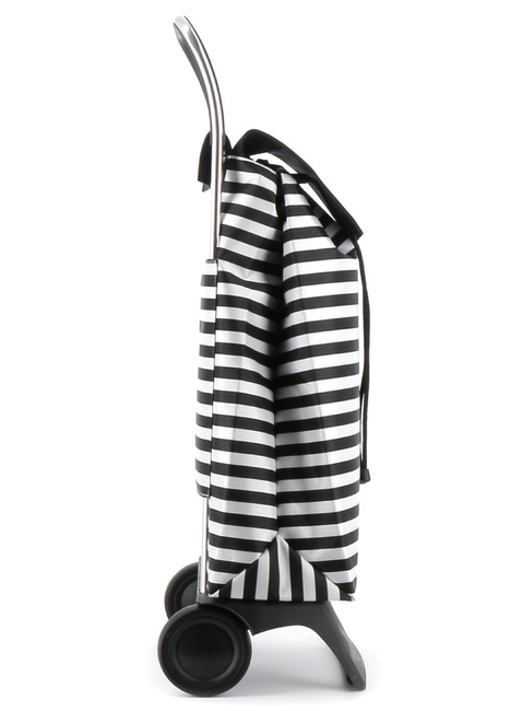 Wózek na zakupy 2-kołowy Rolser Jet Marina Joy - white / black