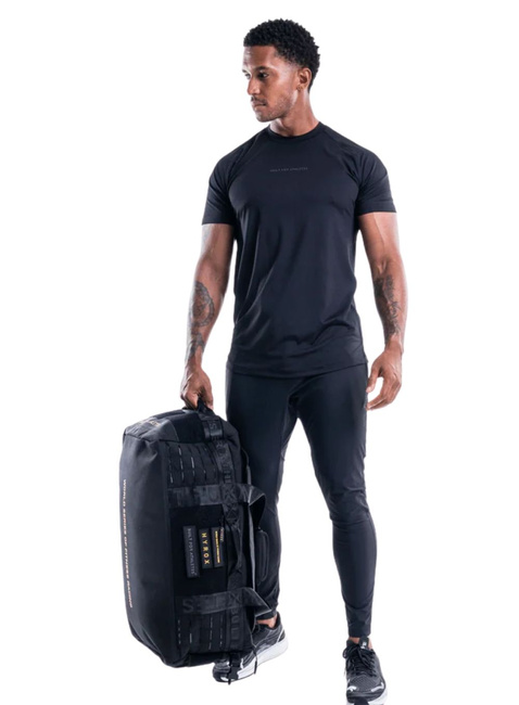 Plecak sportowy torba Built For Athletes Hyrox x BFA Backpack 60 l - black / yellow