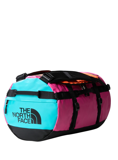 Torba podróżna The North Face Base Camp Duffel S - Mr. pink / apres blue / power orange 