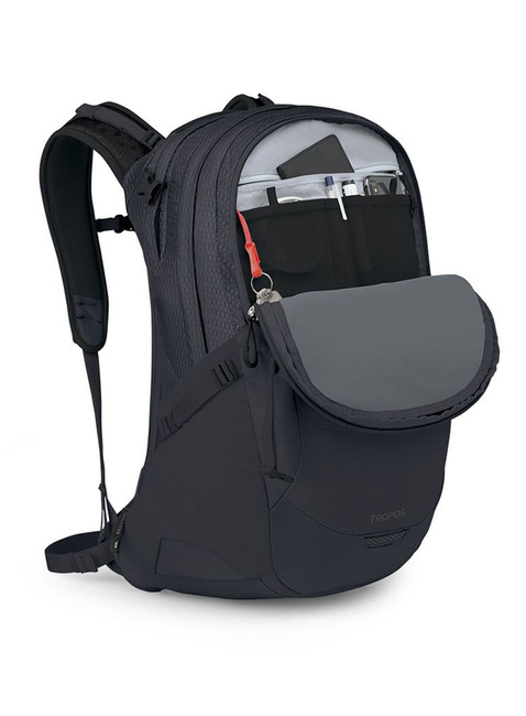 Plecak turystyczny Osprey Tropos 32 - sawdust tan raisin red