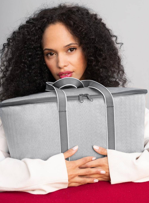 Torba termiczna Reisenthel Coolerbag - herringbone grey