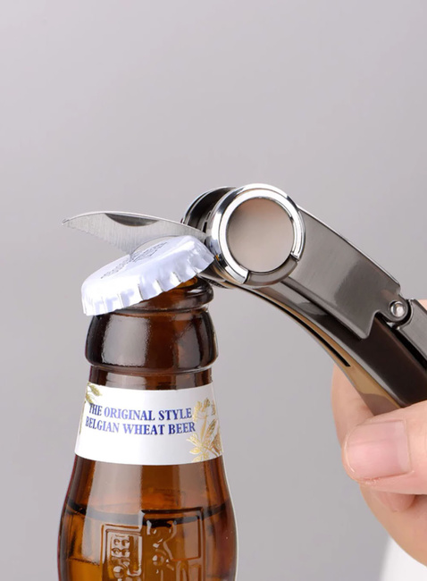 Korkociąg sommelierski Cheer Moda Libellule Sommelier Corkscrew - steel