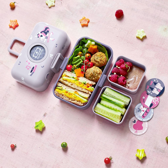 MB Tresor Monbento lunch box dla dzieci - purple ballet