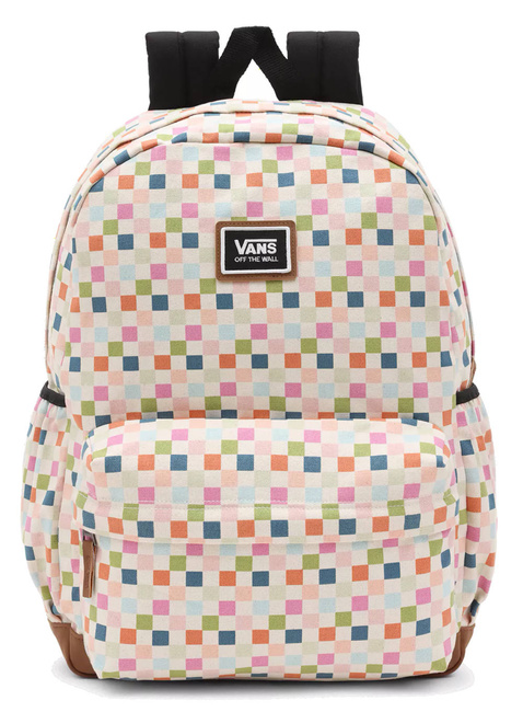 Plecak szkolny Vans Realm Plus - rose smoke checkerboard