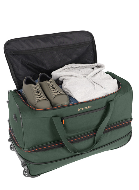 Torba podróżna Travelite Basics Doubledecker L - dark green