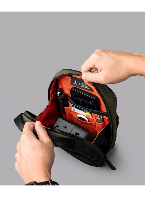 Torba crossbody Alpaka Metro Sling Max Axogrid - army green