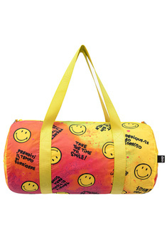 Torba na ramię Loqi Weekender Smiley - take the time to smile