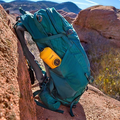 Przenośny podróżny ekspres do kawy Wacaco Nanopresso - orange patrol