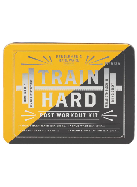 Zestaw kosmetyków Gentlemen's Hardware Post Gym Kit - oak moss