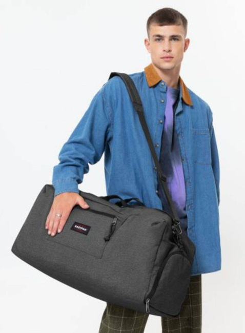 Torba sportowa podróżna Eastpak DUFFL'R L - black denim