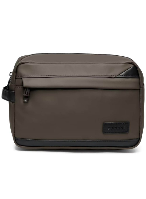 Kosmetyczka podróżna męska Puccini Casual - brązowy