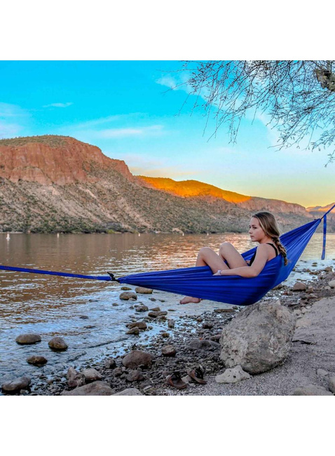 Hamak 1-osobowy Grand Trunk Ultralight Starter Hammock - blue