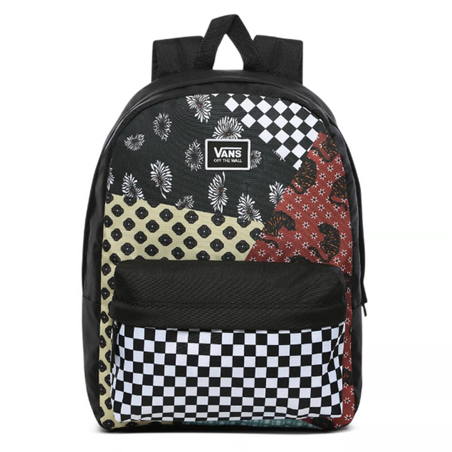 Plecak Vans Realm Classic - floral patchwork + piórnik