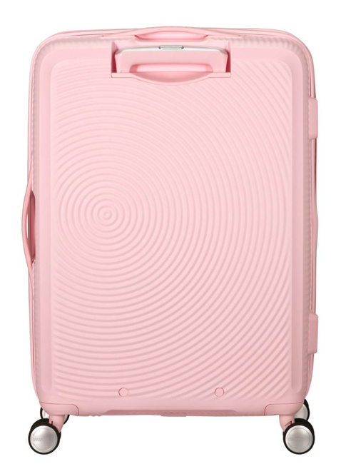 Walizka średnia American Tourister Soundbox EXP - pastel pink