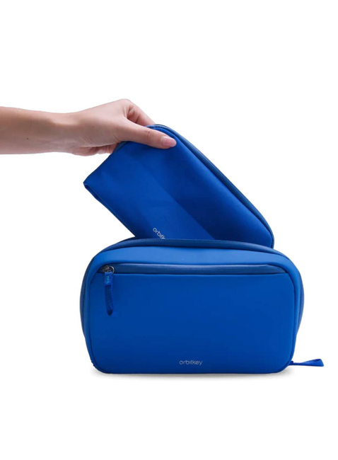 Organizery biurowe podróżne Orbitkey 2-in-1 Tech Pouch - cobalt