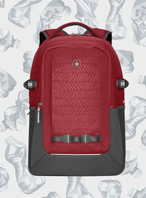 Plecak miejski biznesowy Wenger Ryde - red / anthracite