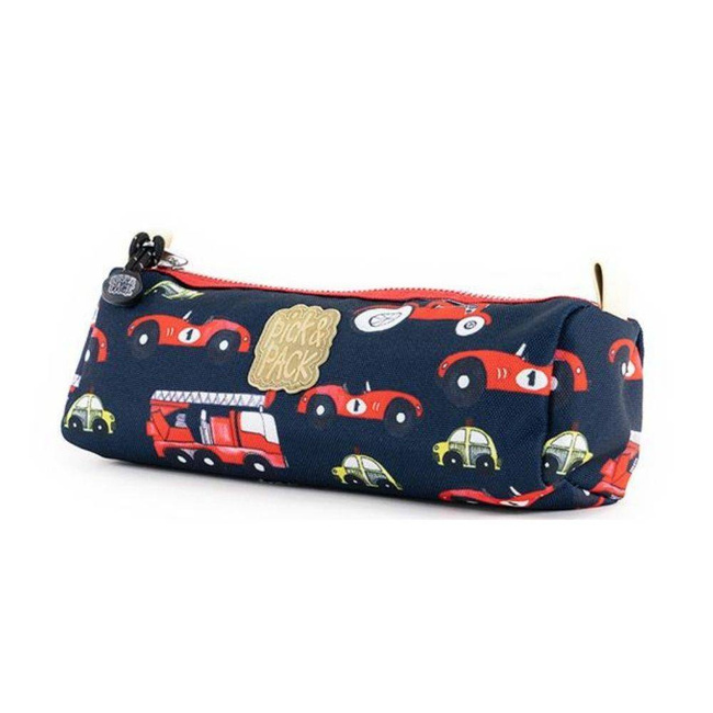 Piórnik miękki Pick & Pack Cars - navy