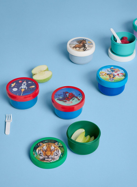 Pojemnik na owoce z widelcem Mepal Campus Fruit Box - Disney princess