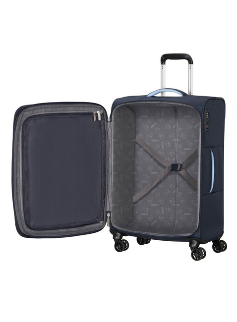 Walizka średnia American Tourister Cloudrider M Exp - sky navy
