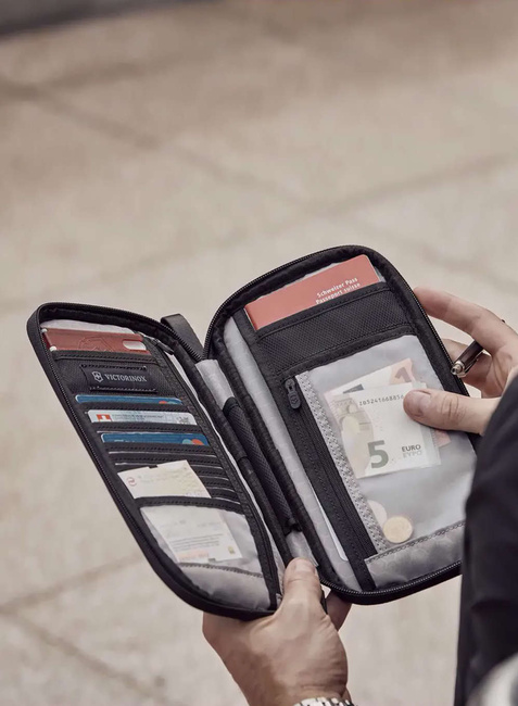 Organizator podróżny RFID Victorinox Travel Organizer 5,0 with RFID Protection - black