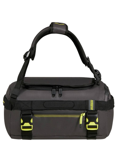 Torba plecak American Tourister Urban Track S Duffle Bag / Backpack - black / lime