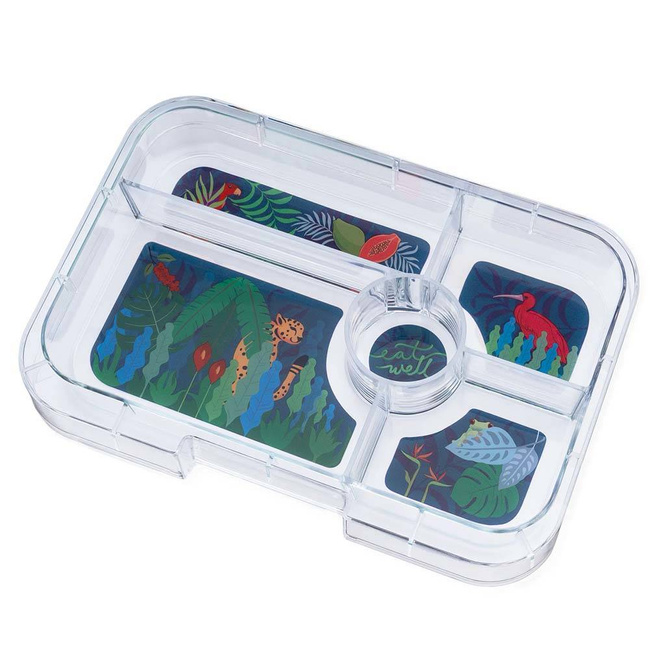 Lunchbox XL Yumbox Tapas 5 przegródek - true blue