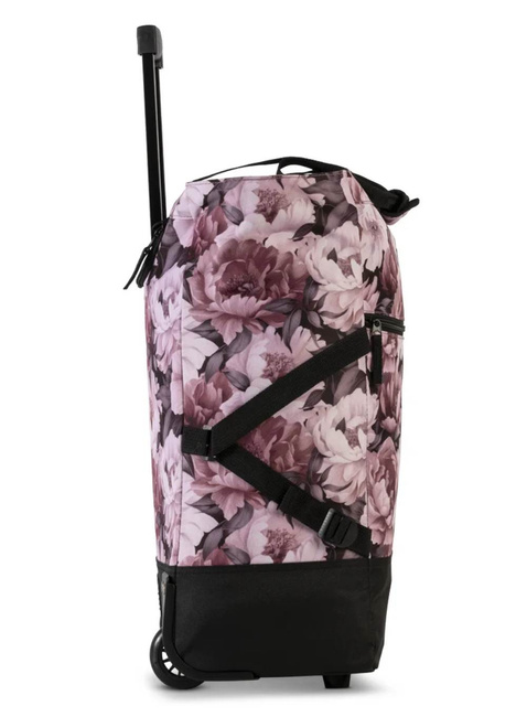Torba na kółkach / wózek Punta Wheel Print - black / azalea