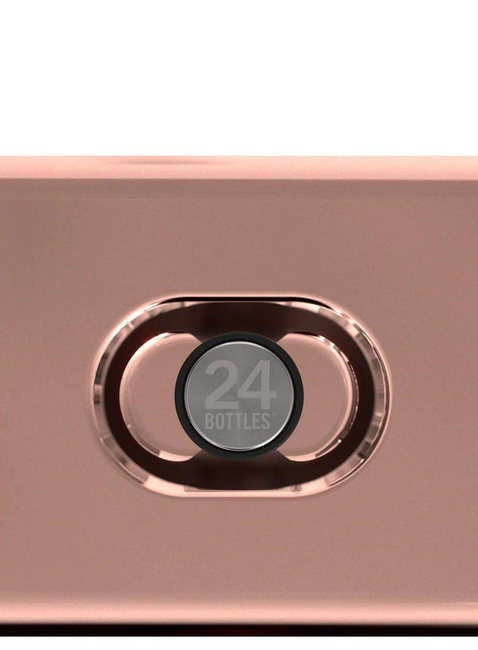 Lunchbox stalowy hermetyczny 24Bottles - rose gold
