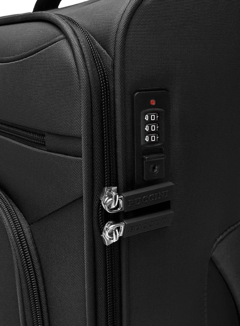 Walizka duża Puccini Kos - czarny