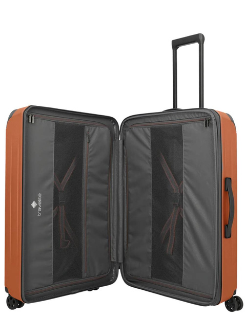 Walizka duża poszerzana Travelite Dynamiic EXP - copper